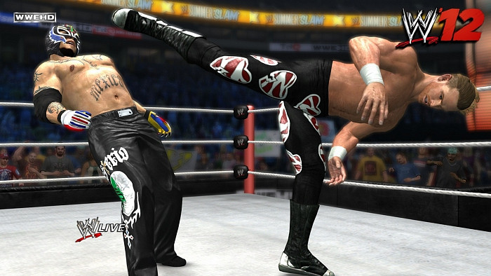 Скриншот из игры WWE '12