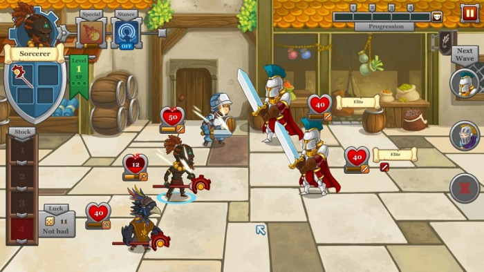 Скриншот из игры QuestRun