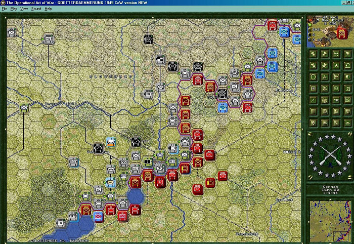 Скриншот из игры Operational Art of War, Vol. : A Century of Warfare
