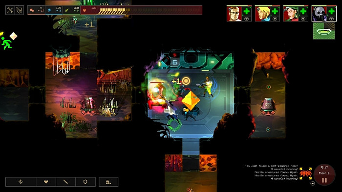 Скриншот из игры Dungeon of the Endless