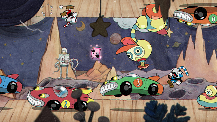 Скриншот из игры Cuphead