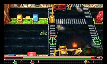 Скриншот из игры Frogger 3D