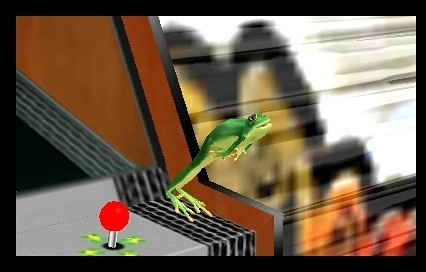 Скриншот из игры Frogger 3D