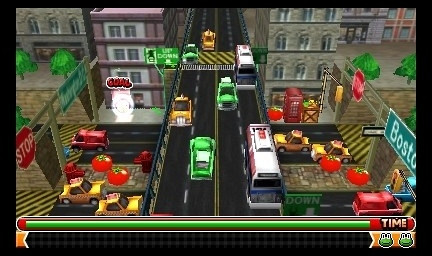 Скриншот из игры Frogger 3D