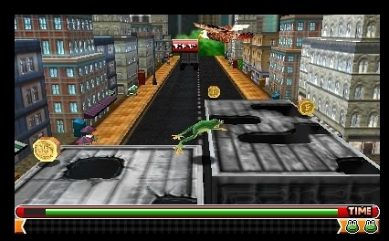 Скриншот из игры Frogger 3D