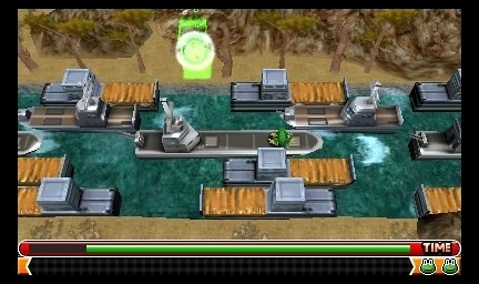 Скриншот из игры Frogger 3D