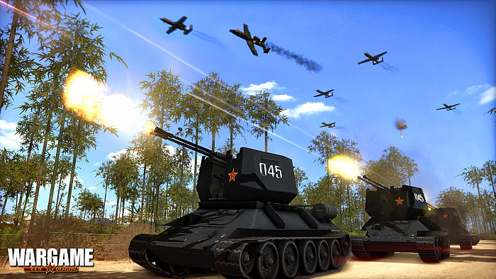 Скриншот из игры Wargame: Red Dragon