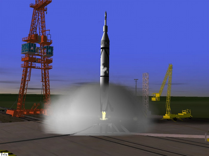 Скриншот из игры Orbiter