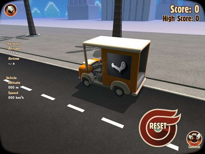 Скриншот из игры Turbo Dismount