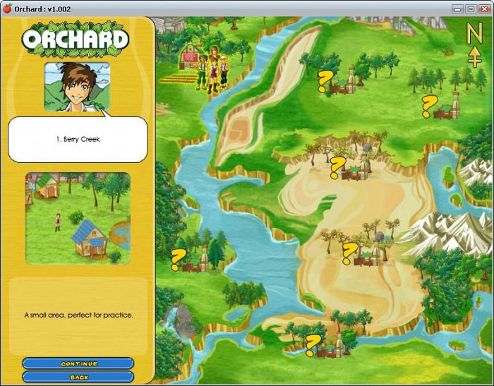 Скриншот из игры Orchard