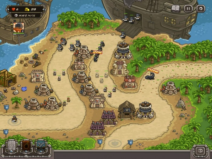 Скриншот из игры Kingdom Rush Frontiers