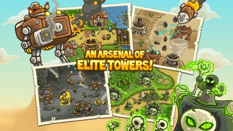 Скриншот из игры Kingdom Rush Frontiers