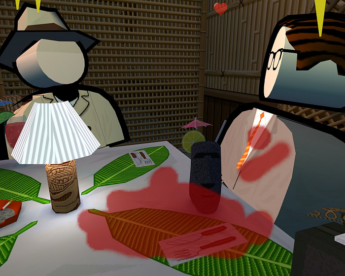 Скриншот из игры Jazzpunk