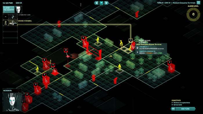 Скриншот из игры Invisible, Inc.