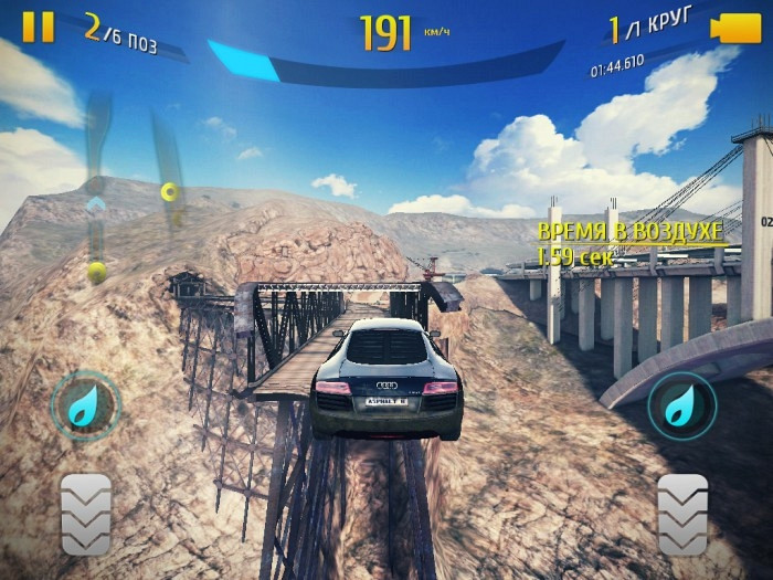 Скриншот из игры Asphalt 8: Airborne