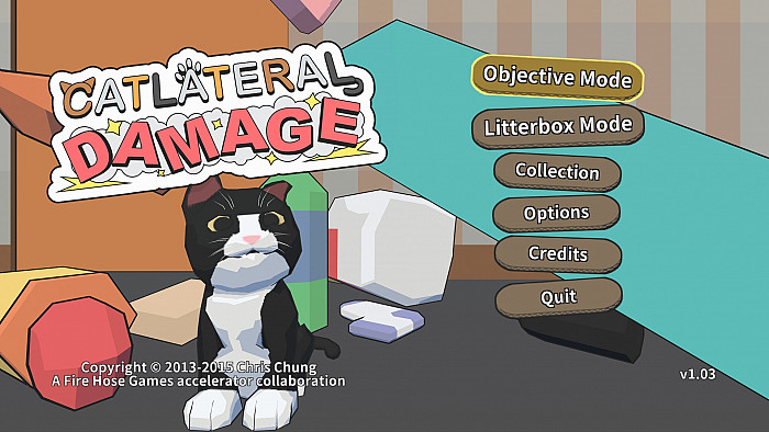 Скриншот из игры Catlateral Damage