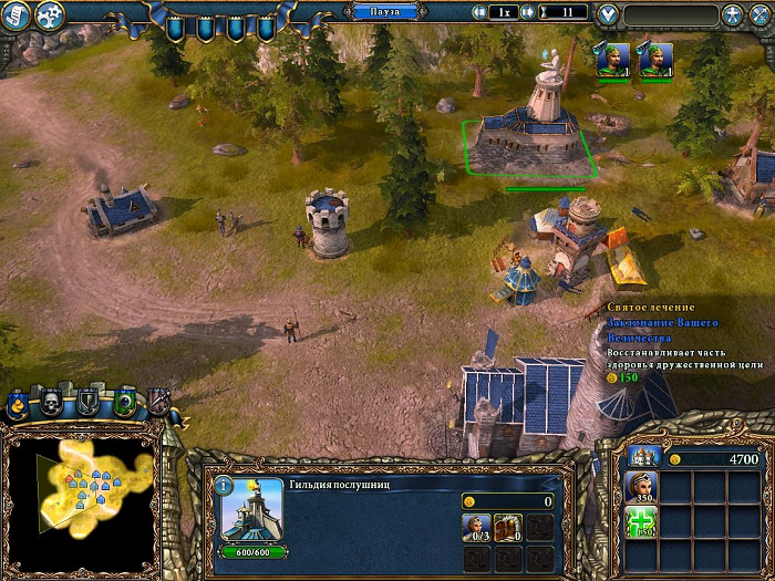Скриншот из игры Majesty 2: The Fantasy Kingdom Sim