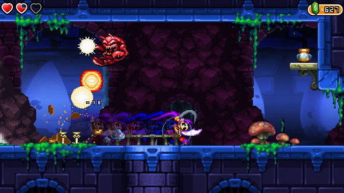 Скриншот из игры Shantae and the Pirate's Curse