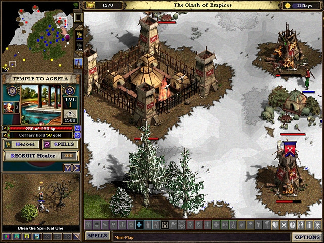 Скриншот из игры Majesty: The Fantasy Kingdom Sim