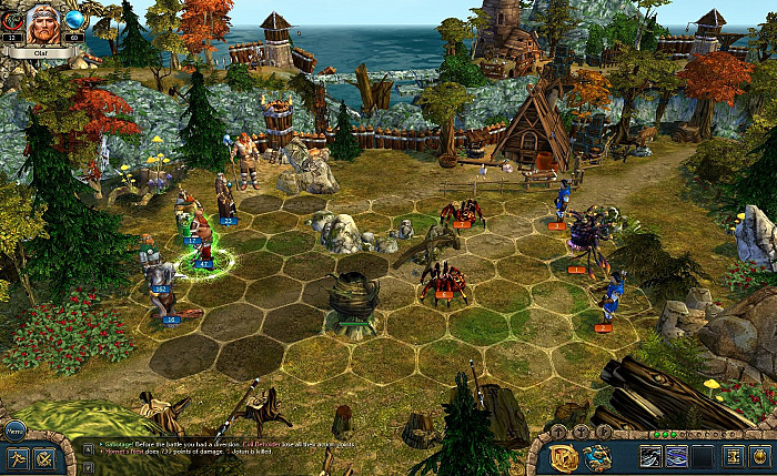 Скриншот из игры King's Bounty: Warriors of the North Ice and Fire