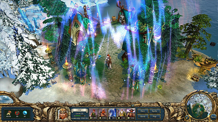 Скриншот из игры King's Bounty: Warriors of the North Ice and Fire
