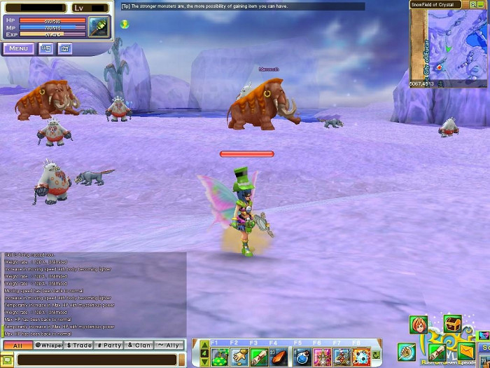 Скриншот из игры R.O.S.E. Online