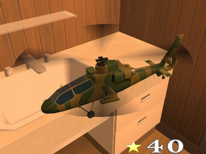 Скриншот из игры R and C Helicopter Indoor Flight Simulation