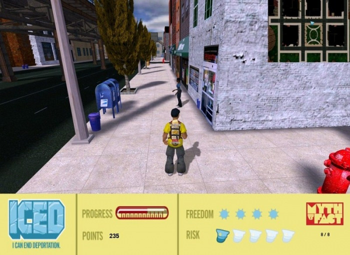 Скриншот из игры I Can End Deportation