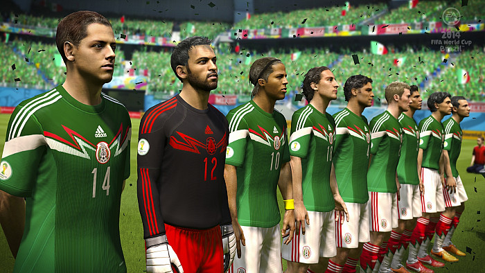 Скриншот из игры 2014 FIFA World Cup Brazil