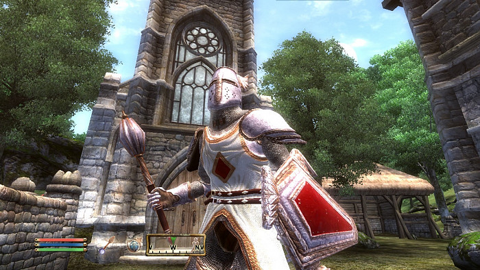 Скриншот из игры Elder Scrolls 4: Knights of the Nine, The