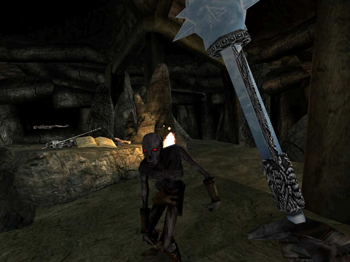 Скриншот из игры Elder Scrolls 3: Bloodmoon, The