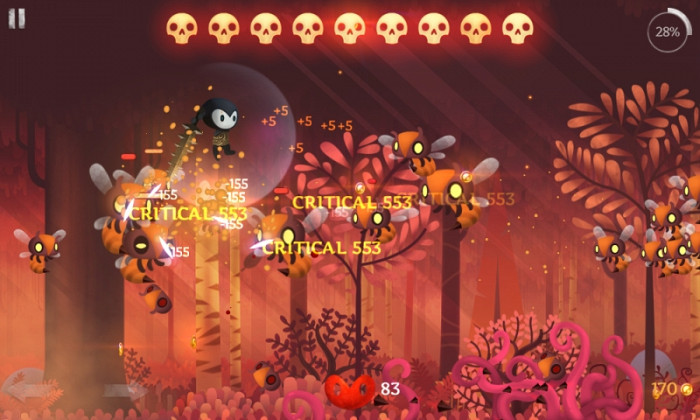 Скриншот из игры Reaper - Tale of a Pale Swordsman