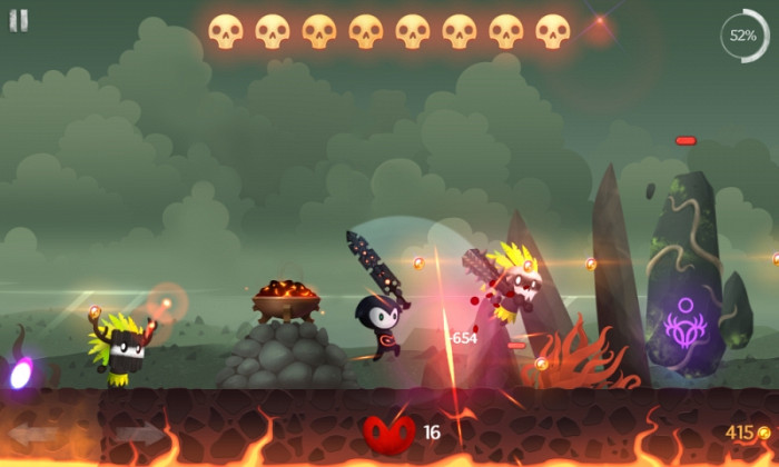Скриншот из игры Reaper - Tale of a Pale Swordsman