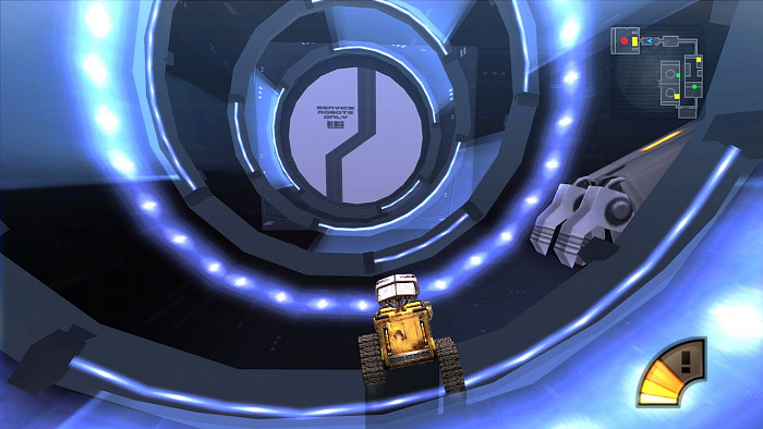 Скриншот из игры WALL-E
