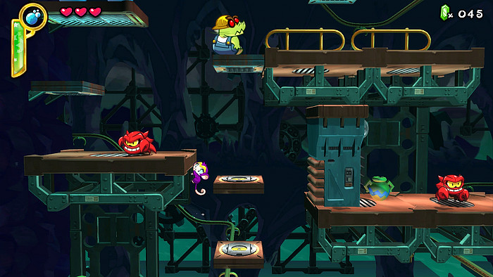 Скриншот из игры Shantae: Half-Genie Hero