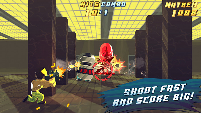 Скриншот из игры Major Mayhem
