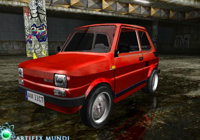 Скриншот из игры Maluch Racer 3