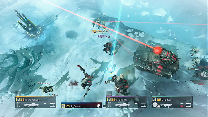 Скриншот из игры Helldivers
