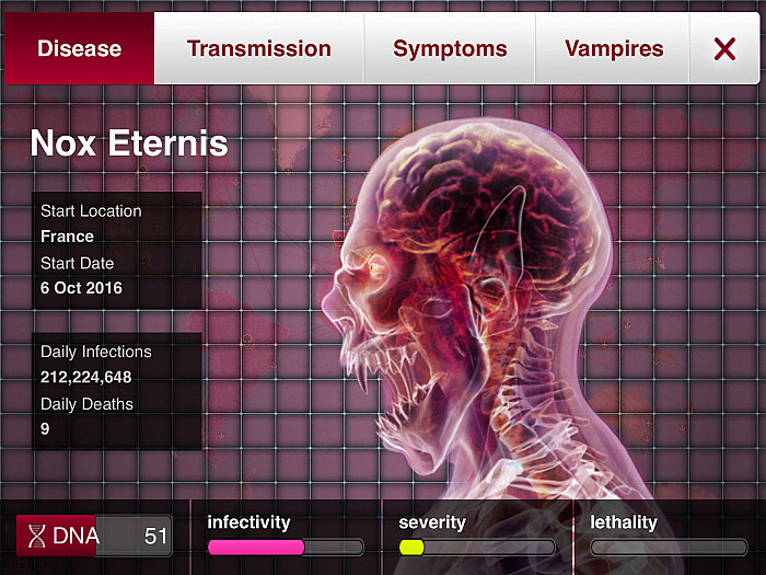 Скриншот из игры Plague Inc: Evolved