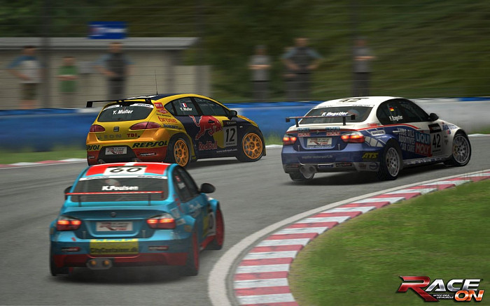 Скриншот из игры RACE On