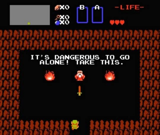 Скриншот из игры Legend of Zelda, The