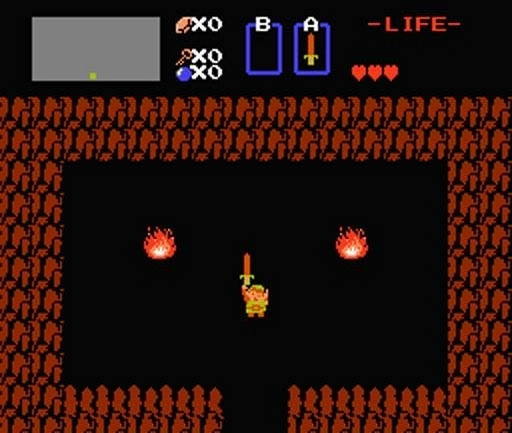 Скриншот из игры Legend of Zelda, The