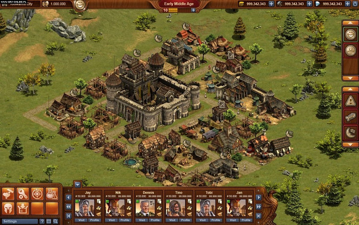 Скриншот из игры Forge of Empires
