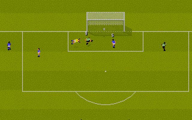 Скриншот из игры Manchester United