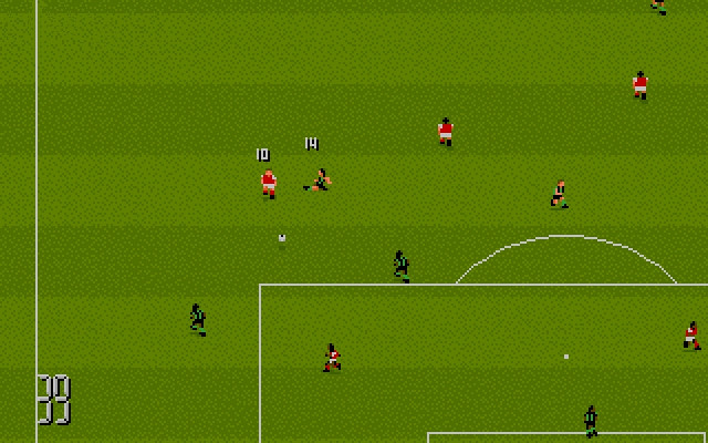 Скриншот из игры Manchester United