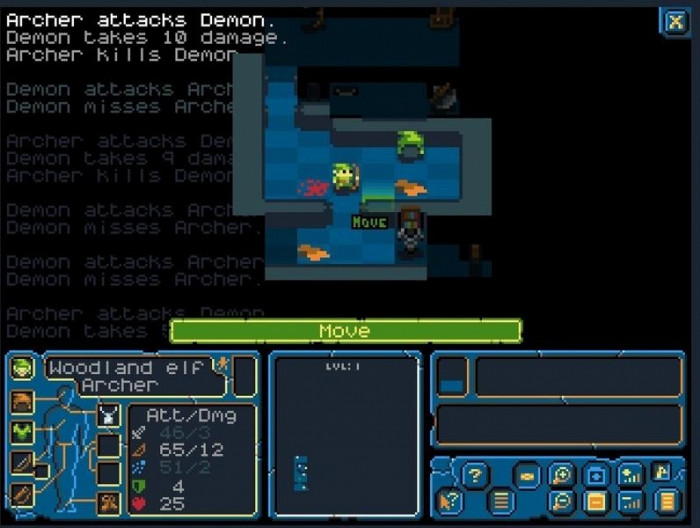 Скриншот из игры Hack, Slash, Loot