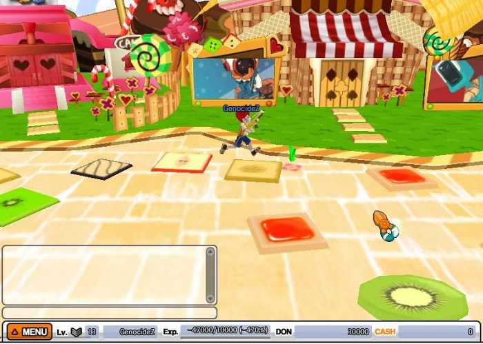 Скриншот из игры Manga Fighter