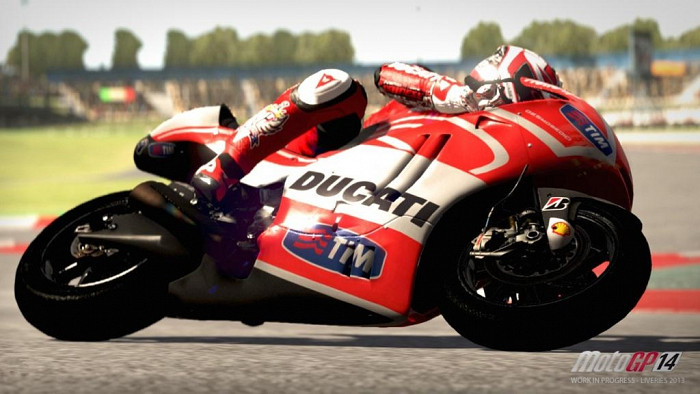 Скриншот из игры MotoGP 14