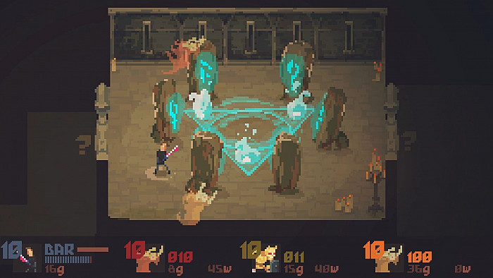 Скриншот из игры Crawl