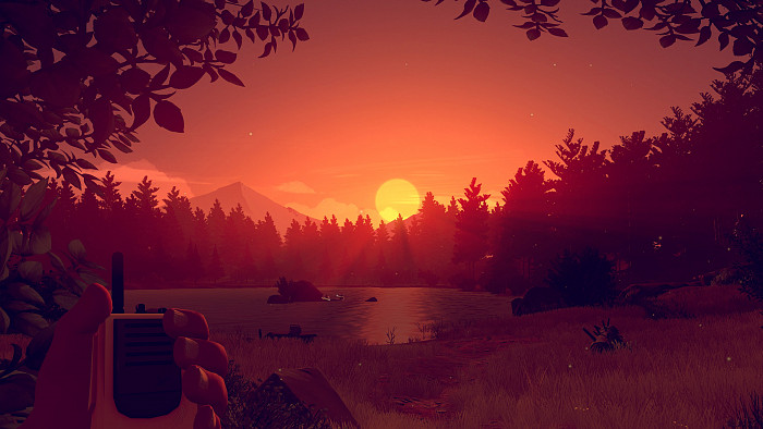 Скриншот из игры Firewatch